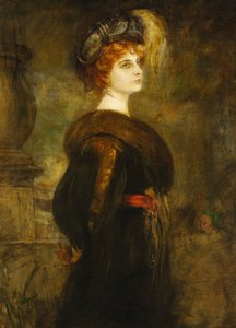 Retrato de Lily Merk, hacia 1902