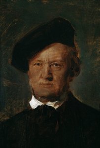 Retrato de Richard Wagner 1813-1883, c.1870