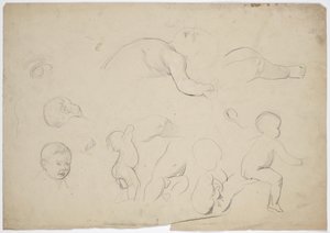 Estudios sobre los nietos de Franz von Matsch