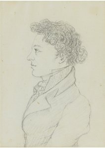 Franz Schubert 1797-1828, a la edad de 17 años, ca 1814