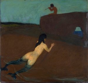 Escucha furtiva de Franz von Stuck