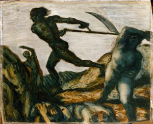 El segador de Franz von Stuck