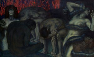 Infierno de Franz von Stuck