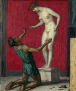 Pigmalión de Franz von Stuck