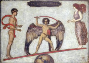 El columpio del amor de Franz von Stuck