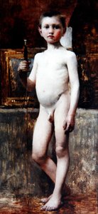 Niño joven, c.1911 de Franz von Stuck