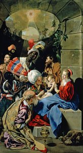 La adoración de los reyes