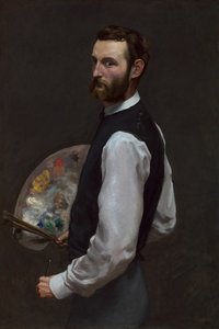 Autorretrato de Frédéric Bazille