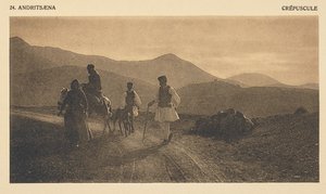 Andritsæna. Crepúsculo de Frédéric Boissonnas