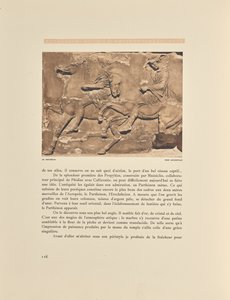 Partenón. Friso occidental de Frédéric Boissonnas