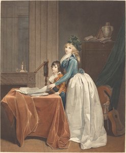 La óptica de Frédéric Cazenave after Louis Léopold Boilly