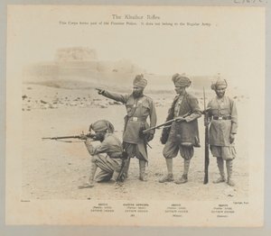 Los Rifles de Khyber, c.1900 de Fred Bremner