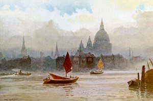 El Támesis, 1902-1903 de Fred Burgess