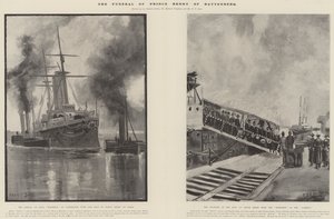El funeral del Príncipe Enrique de Battenberg