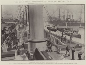El Crucero del Rey, Preparativos a Bordo del Yate de Su Majestad de Fred T. Jane