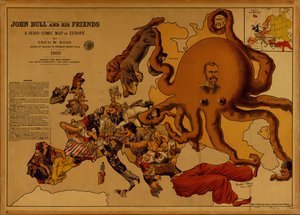 John Bull y sus amigos. Un mapa serio-cómico de Europa