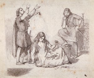 Una Escena Medieval de Fred Walker