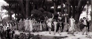 La Daphnephoria, impreso en París por Photogravure Goupil, pub. por The Fine Art Society de Frederic (after) Leighton