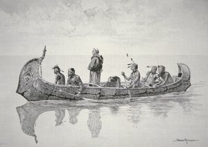 El Misionero de Frederic (after) Remington