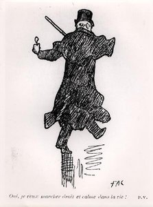 Paul Verlaine al final de su vida, de 