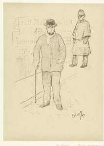 Retrato del poeta Paul Verlaine en Londres
Paul Verlaine en Londres
L