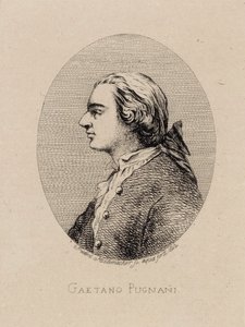 Retrato del violinista y compositor Gaetano Pugnani 1731-1798 de Frederic Desire Hillemacher