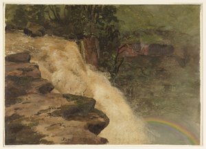 Una cascada en Colombia