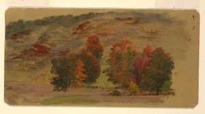 Paisaje de Otoño de Frederic Edwin Church