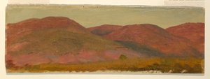 Paisaje de Otoño, Valle del Hudson de Frederic Edwin Church