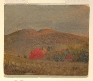 Paisaje de otoño, Vermont de Frederic Edwin Church