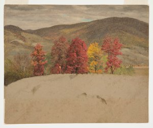Paisaje de Otoño en Nueva Inglaterra de Frederic Edwin Church
