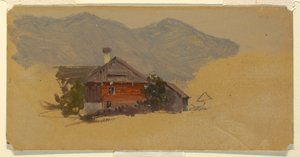 Berchtesgaden, casa de campesino de Frederic Edwin Church