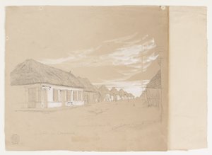 Calle de Commerce, Barranquilla, Colombia de Frederic Edwin Church
