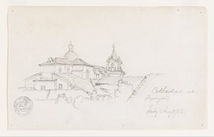 Catedral de Popayán, Colombia de Frederic Edwin Church