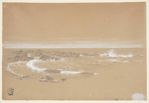 Litoral, Grand Manan, Canadá de Frederic Edwin Church