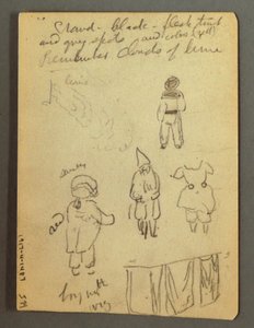 Dibujo, Carro, estudios de figuras, posiblemente 1868 de Frederic Edwin Church