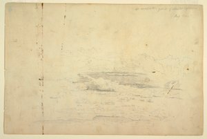 Dibujo, Estudios sobre las nubes, agosto de 1844