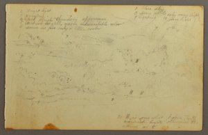Dibujo, Estudio de nubes, posiblemente 1844 de Frederic Edwin Church