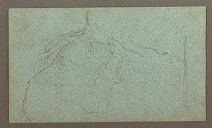 Dibujo, Cataratas, posiblemente 1868 de Frederic Edwin Church
