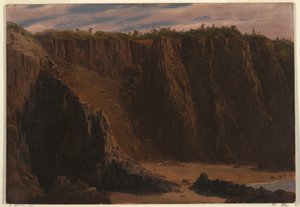 Dibujo, Isla de Grand Manan, Canadá, agosto-septiembre de 1851 de Frederic Edwin Church