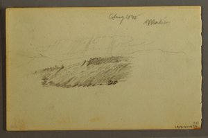 Dibujo, Casa, velero, planta, septiembre de 1844 de Frederic Edwin Church