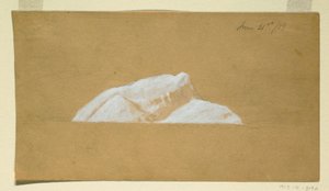 Dibujo, Iceberg, Terranova, 21 de junio de 1859 de Frederic Edwin Church
