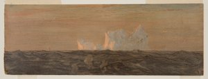 Dibujo, Icebergs, junio o julio de 1859