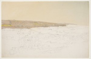 Dibujo, Jerusalén, vista general, abril (), 1868 de Frederic Edwin Church