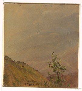 Dibujo, Paisaje, julio de 1865