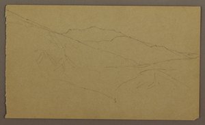 Dibujo, Paisaje, mayo-agosto de 1865 de Frederic Edwin Church