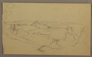 Dibujo, Paisaje, mayo-agosto de 1865 de Frederic Edwin Church