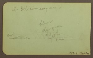 Dibujo, Paisaje "cerca de lagos"; Verso: Paisaje, 1883 de Frederic Edwin Church