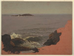 Dibujo, Costa de Maine, 1845-48