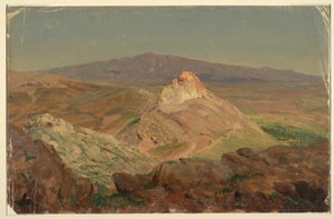 Dibujo, Monte Pentélico, abril de 1869